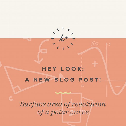 How to find the surface area of revolution of a polar curve — Krista King Math | Online math help