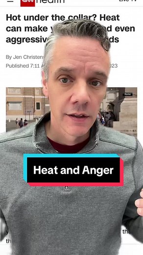 Heat makes you mad! #anger #science #emotion #psychology #greenscreen