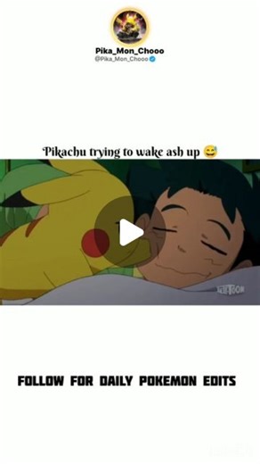 Pika_Mon_Chooo on Instagram: "Pikachu trying to wake ash 😅 . . . . . . . . . . . #followmore #shorts #pokemon #trending #instagood #instagram #instareels #pokemon #ashxserena #ashgreninja #attitudestatus #poke #detectvepikachu #Pikachu #pokemon #pokemango #pokemonmaster #pokemonlove #pokemon #anime #pokemonwardshield #pokemoncommunity #poke #pokemoncards #ash #ashketchum #greninja #lucario #charizaad #ashgreninja#pokemonreels #pokemonmemes #pokebowls#pokemonster #pokemontcg"
