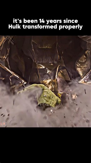 The Last Real Hulk Transformation #marvel #spiderman #spidermanbrandnewday