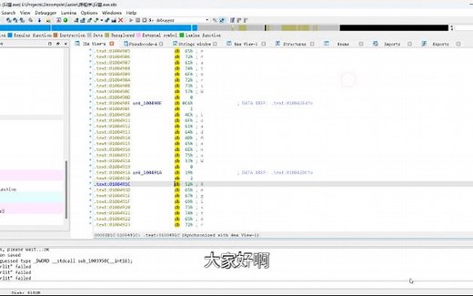 【IDA】常用快捷键及对应的IDAPython API