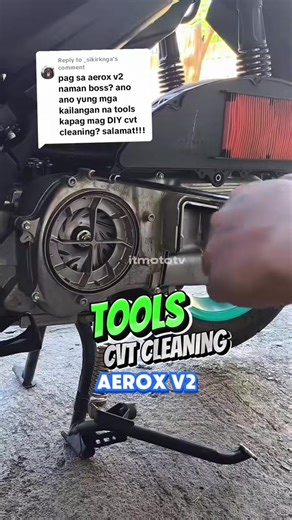 #onthisday Tools for CVT Cleaning for Yamaha Aerox #tools #cvtcleaning #yamahaaerox #maintenance