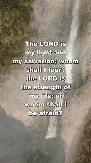 Psalm 27:1 | Scripture inspirational quote