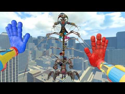 SurvivingThe Prototype Monsters from Poppy Playtime 5 in the City | Garry's Mod