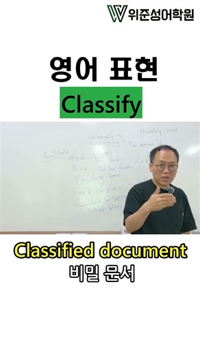 ▶Simple English Expressions - 'Classify' in English #Shorts