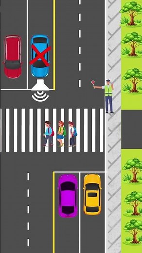 Want to cross the road safely? 🚸🚦