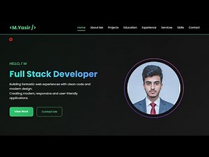 I Built & Deployed a Full-Stack Portfolio Website Using React.js | Complete Walkthrough