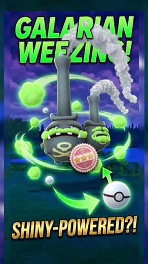 😱 Got 100iv GALARIAN WEEZING! 🎩🔥 #PokemonGO #Shorts