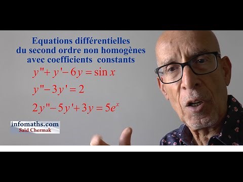 NON-HOMOGENIC SECOND-ORDER DIFFERENTIAL EQUATIONS