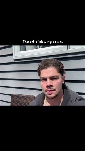 The art of slowing down. #explore #explorepage #fyp #lifestyle