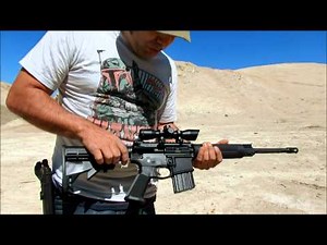 Model1 Ar-15 c.a.r kit fluted test