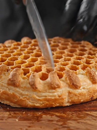Honeycomb Nitro Cheese Pull Detonation 🍯🧀🔥#chickenfajitas #fajitas #foodtok #sizzle #skillet #smashburger #burger #glitchkitchen #ramen #foodtoks #aifood #satisfyings #asmrfood #noodles #comfortfood #sandwich #TheGlitchKitchen #chocolatecake #cgi #baking