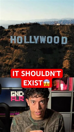 The Hollywood Sign SHOULDN'T EXIST😱🤷‍♂️