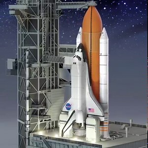 Bring home this Kennedy Space Center sculpture for your train display. Shop Now! https://bit.ly/3xVO9rN | The Bradford Exchange