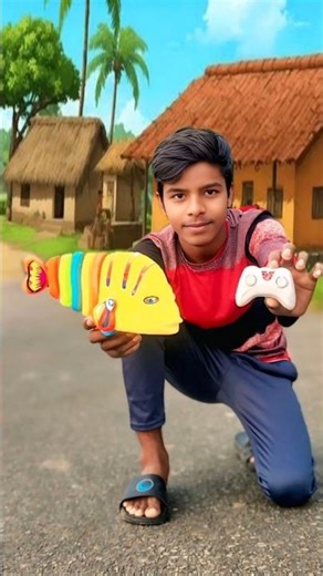 Remote control fish unboxing and testing #rcfish #shorts