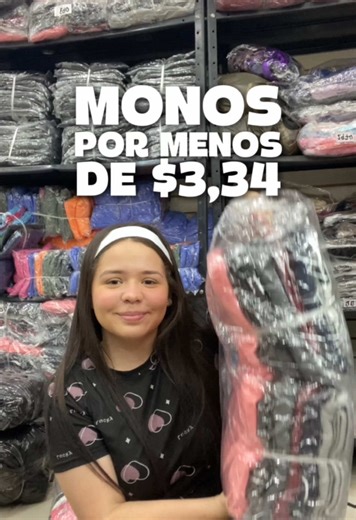 CAZANDO OFERTAS‼️ encontré los monos para dama más económicos porque para emprendedores SAMTEX los ofrece en $3,34 a partir de 1️⃣2️⃣ piezas. 📍Somos tienda física en el mercado los guajiros de valencia, calle 73. A una tienda del palacio del Blumer. Frente a la antigua bomba. #mayorista #somosmayorista #mercadolosguajiros #valenciacarabobo #monosparadama #monosalmayor #monospordocena #Acarigua #Maturin #caracas #ventascaracas