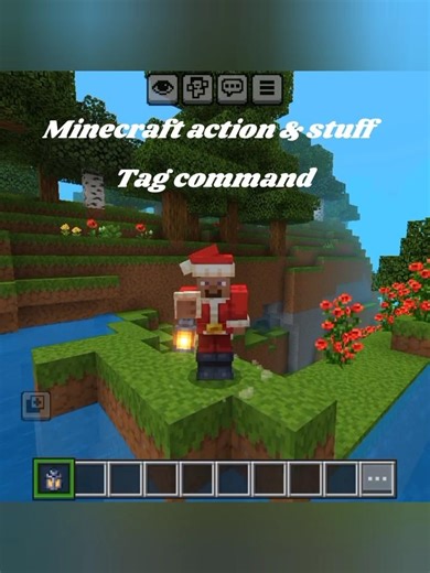 Minecraft # action & stuff tag command for pe # Dr kamistro