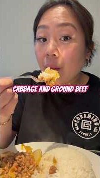 Quick & Easy Cabbage and Ground Beef One Pot Meal 🥬🍽️ | Cozy Family Dinner