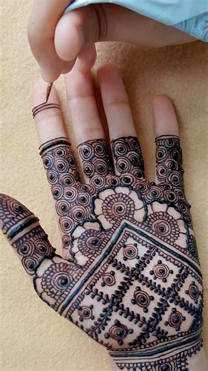 New very easy front hand mehndi design #shorts #mehandi #hennadesign #hennatattoo #mehndidesign