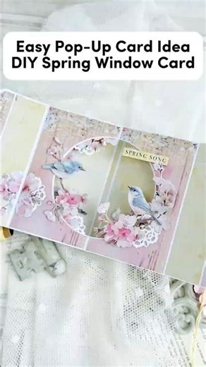 DIY Pop-Up Card Tutorial 🌸Easy Card Idea | Among the Wildflowers by Prima Marketing #cardmaking