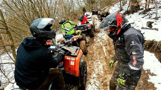 Insane off-road trails extreme adventure ride