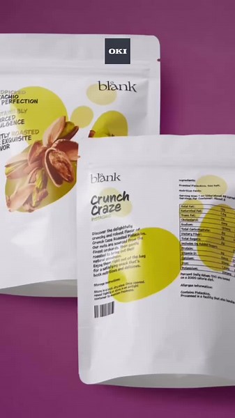 OKI Pro9542 - Pistachio Resealable Pouch - Packaging Printer 🌟 Boost Your Brand with direct print on Resealable Pouches! 🌟 Take your #packaging to the next level with our cutting-edge OKI Pro9542 printer ✅ Print eye-catching designs directly onto resealable pouches, giving your products a premium look ✅ Print in full colour durable synthetic pouches then simply fill with your product of choice ✅ Say goodbye to outdated pre-printed packaging and hello to complete control over your packaging nee