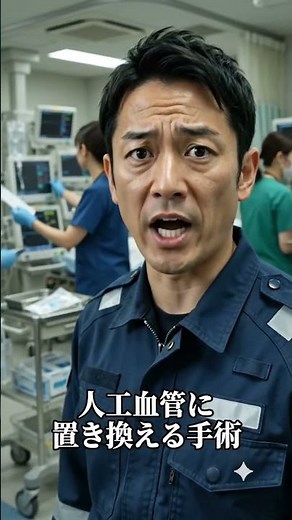 【大動脈解離④】どう治す?緊急手術と人工血管