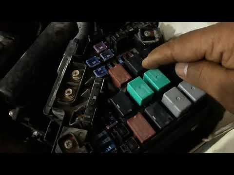 Honda crv 2010 ETCS Relay circuit off malfunction .Relay location.
