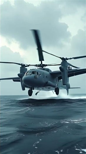 CHINOOK Helicopter Saves Cargo Plane From High-Speed Winds Over The Sea.