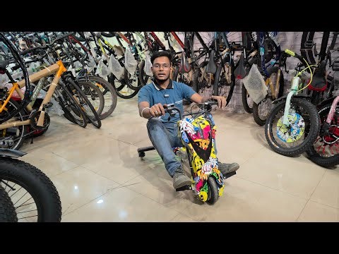 New Hoverpro Kids Drifter - 360° Spinning Electric Scooter with Bluetooth & LED Lights