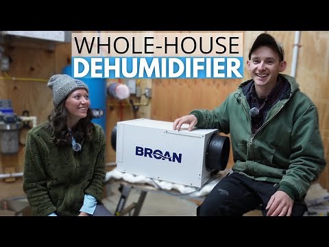 Whole House Dehumidifier Install - DIY START to FINISH