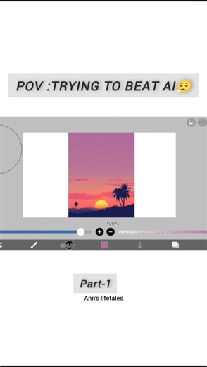Tries to beat AI part-1|IP|#ibispaintx #painting #art #digitalart #tutorial #drawingprocess