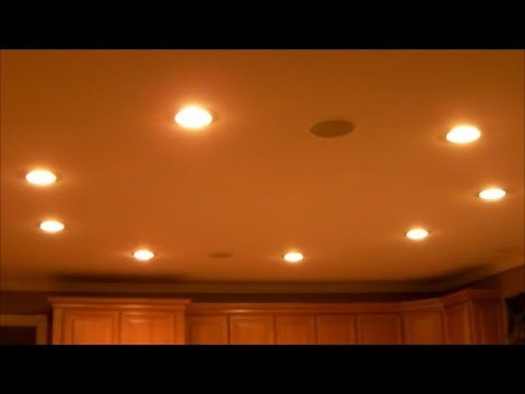 LED light bulbs won't turn full off with a dimmer; LED flood lights won't dim to full off; dimly lit