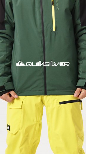 Conçues pour la chaleur, la flexibilité et la durabilité, les vestes Quiksilver sont faites pour relever tous les défis de la montagne. | Quiksilver