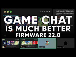 Nintendo Switch 2 Firmware 22.0 - Is GameChat Actually Improved?