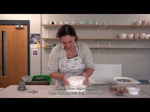 Clay Spotlight White Fleck Stoneware