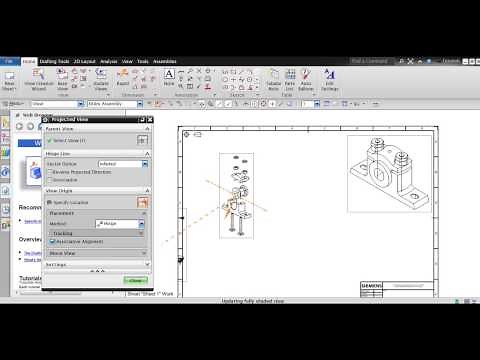 EXPLODED VIEW IN NX UNIGRAPHICS