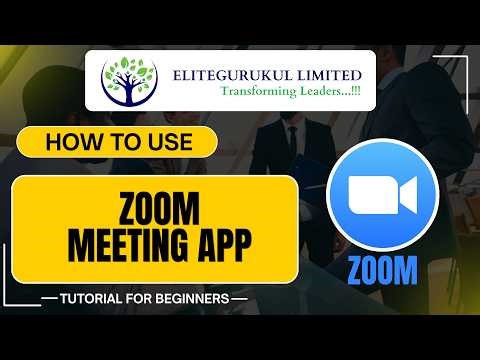 How to Use Zoom App in Hindi | Full Tutorial for Beginners | EliteGurukul Limited
