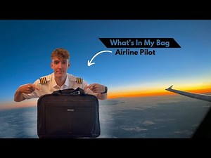 What's In An Airline Pilot's Flight Bag