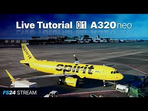 Live Tutorial #1 • A320neo • iniBuilds A320 v2 • MSFS 2024