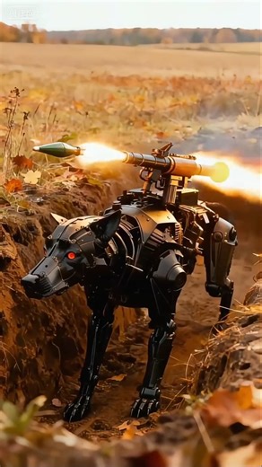 CYBER RAVAGE: The Trench Ambush | Stealth Wolf vs Abrams Tank 🐺🚀#war #robot #scifi