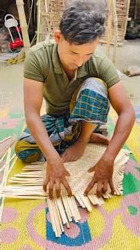 Handmade Bamboo Kula Making | Step-by-Step Full Process #amazing #bamboo
