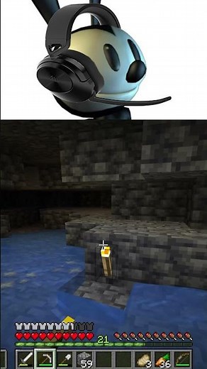 Epic Mickey Characters Play Minecraft Part 2 (AI) #shorts