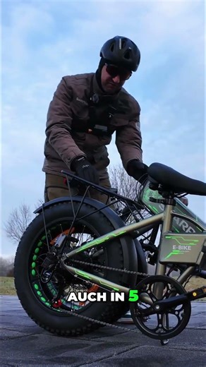 Falt-Challenge: Schaffe ich das E-Bike in 5 Sekunden? #shorts #sharp