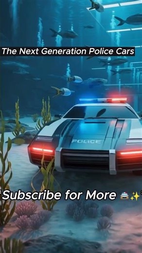 “Underwater Police Car 2050 🌊🚔 | Futuristic Patrol Technology”