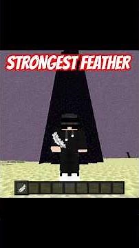 How to get a strongest feather in Minecraft/how to make items give effects#minecraft#minecraftshorts