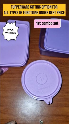 PACK WITH ME TUPPERWARE PRODUCTS|HAPPY CUSTOMER|VIZAG CUSTOMER