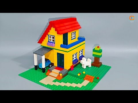 How To Build a LEGO Family House And Car MOC 🏡| Building Blocks instruction | Diy