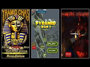 Pyramid Run 1 Vs Pyramid Run 2 Vs Zombie Chasing