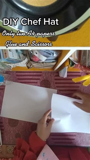 DIY Chef Hat Making Tutorial for Kids